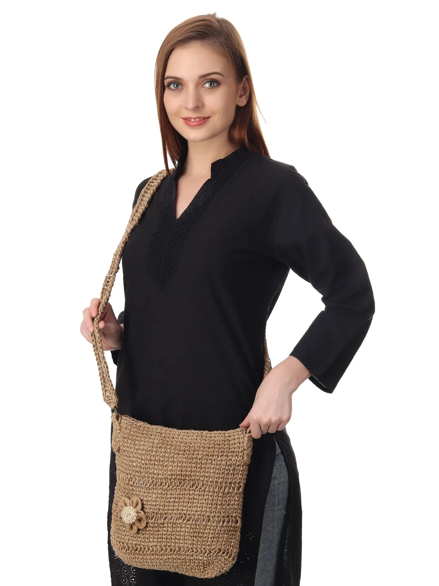 Jute Crochet Market Bag