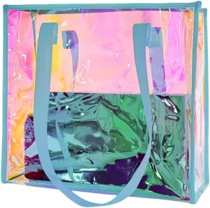 Kasepie Iridescent Hot Pink Handbag Ladies, Girls Storage Bag for the Gym, Daily Life, Measuring 13.78 * 4.72 * 12.2 inches