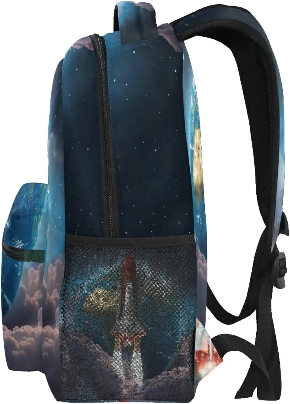 Kcldeci Space Shuttle Laptop Backpack Student Backpacks School Bag Bookbag Travel Daypack Shoulder Bag Fits 14inch Laptop