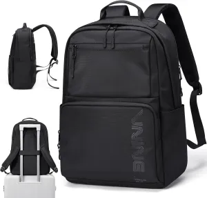 Laptop Backpack for Men Women 15.6 Inch Work Travel Backpacks Casual College Bookbag Waterproof Business Computer Backpack for Nurse Teacher School Backpack Black