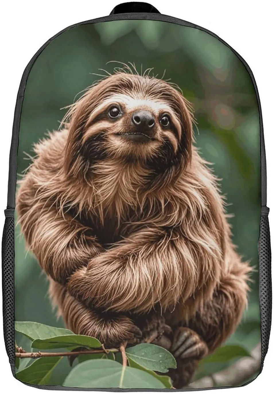 Laptop Backpack for Men Women Daypack Brown Sloth Computer Bag Travel Backpacks Laptop Bag