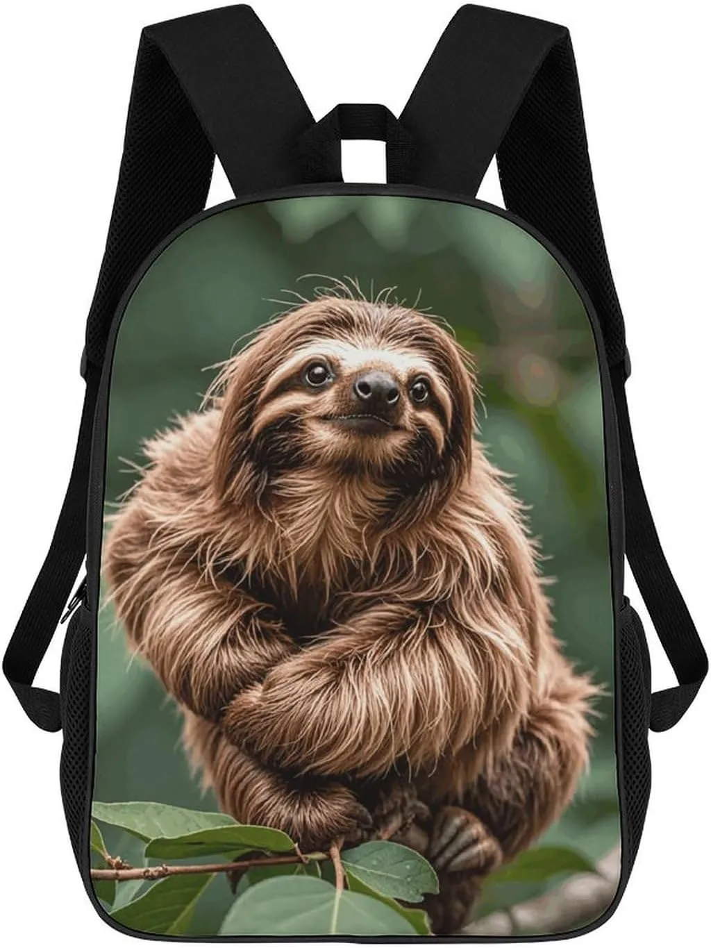 Laptop Backpack for Men Women Daypack Brown Sloth Computer Bag Travel Backpacks Laptop Bag