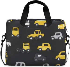 Laptop Bag Computer Bags Messenger Shoulder Bag Briefcase Yellow Gray Car for Business Office Work