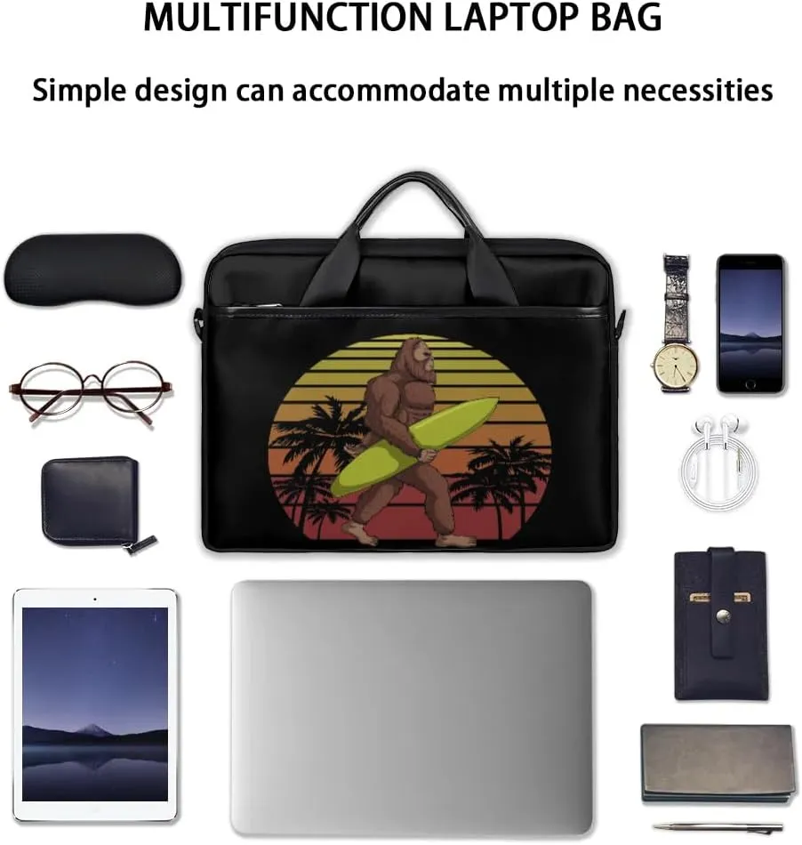 Laptop Bag for Women Men, 15.6 inch Messenger Shoulder Bags, Water Resistant Computer Bag Sleeve