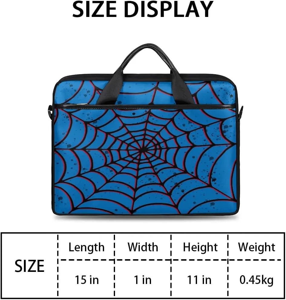 Laptop Bag for Women Men, 15.6 inch Messenger Shoulder Bags, Water Resistant Computer Bag Sleeve