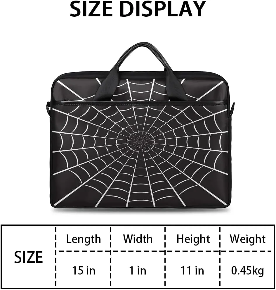 Laptop Bag for Women Men, 15.6 inch Messenger Shoulder Bags, Water Resistant Computer Bag Sleeve