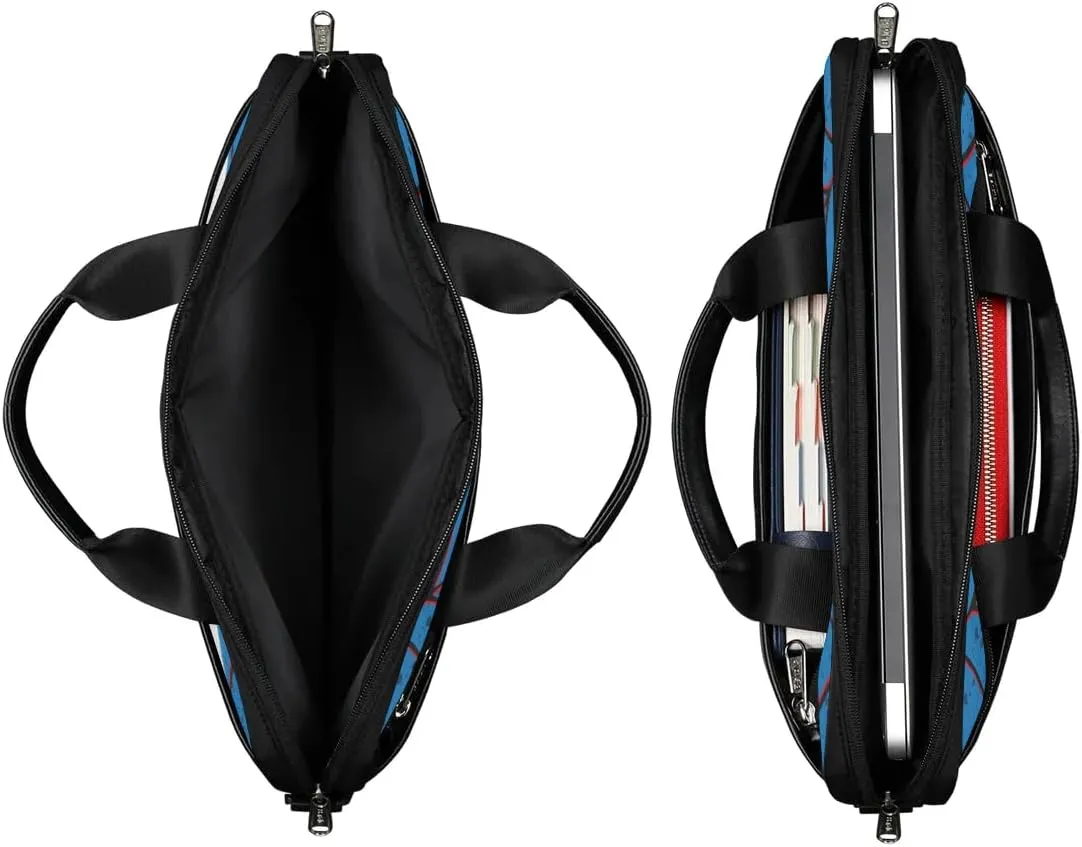 Laptop Bag for Women Men, 15.6 inch Messenger Shoulder Bags, Water Resistant Computer Bag Sleeve