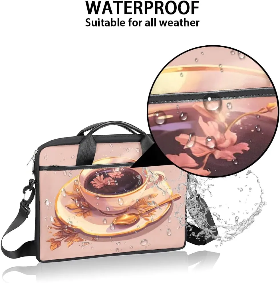 Laptop Shoulder Bag for 13-15 Inch Waterproof Laptop Sleeve Case Bag Slim Computer Carry Case Computer Cases for Laptops