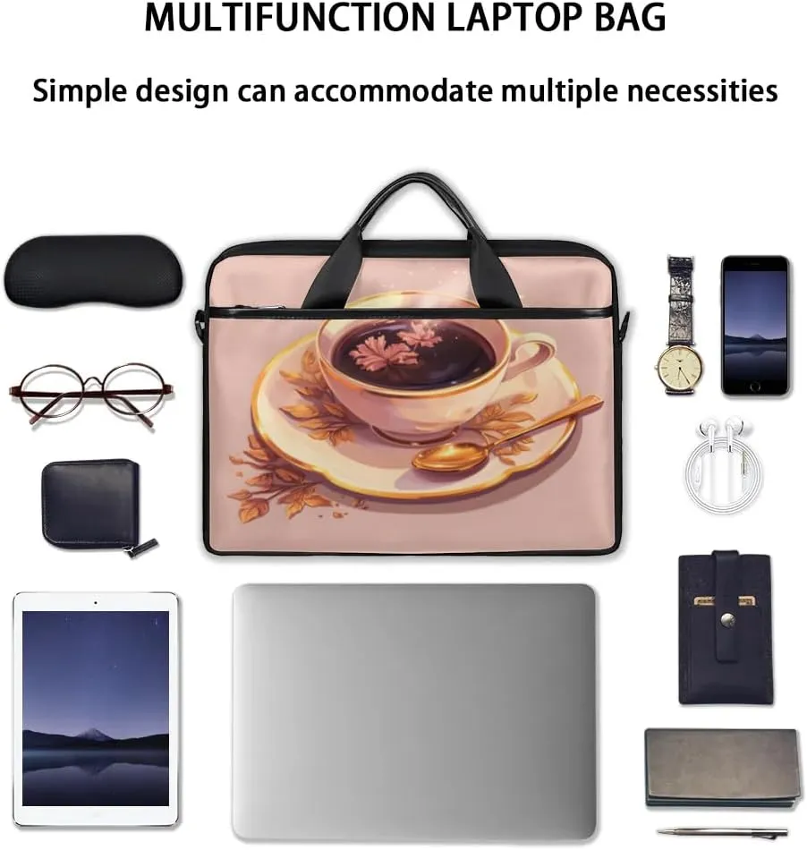 Laptop Shoulder Bag for 13-15 Inch Waterproof Laptop Sleeve Case Bag Slim Computer Carry Case Computer Cases for Laptops