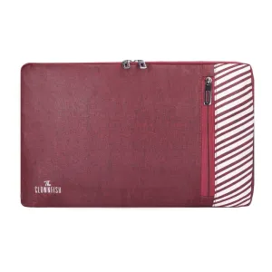 Laptop Sleeve - Slim Design with Organized Compartments | 15.6 inch | Maroon