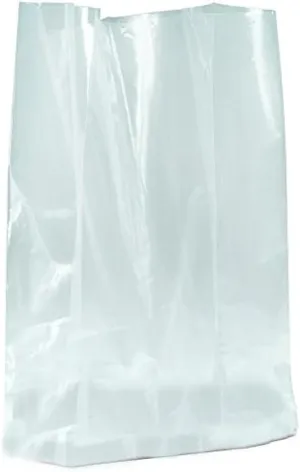 LD Gusset Poly Bags 6 x 4 x 12 inch 1.5 mil (100 count)