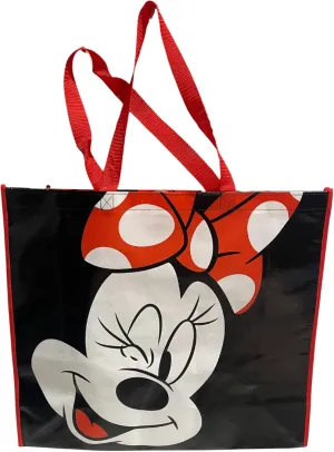 Legacy Licensing Partners Disney's Minnie Mouse with Red Bow Collectable Giant Extra Large 26" inch Reusable Tote Bag