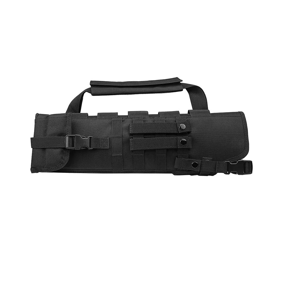 Lever Action Axe .410 Tactical Scabbard black hunting tactical Molle soft padded case Atv horse motorcycle holder adapter 25 inches.