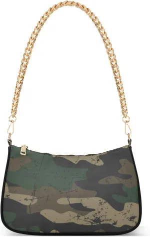 Line Green Camouflage Crossbody Bags for Women Tote Bag Women's Shoulder Handbags Clutch Purses for Women