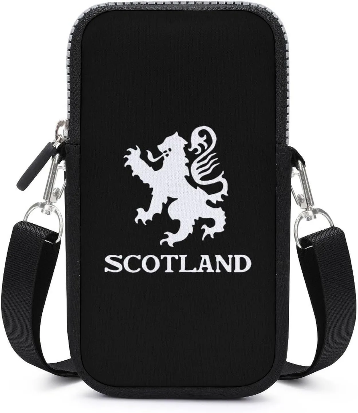 Lion Rampant Scotland Scottish Crossbody Cell Phone Purse Crossbody Mini Bag Fashion Phone Pouch Wallet with Detachable Strap