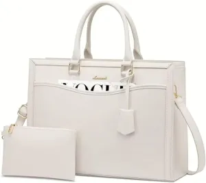 LOVEVOOK Laptop Tote Bag for Women, Office Work Bag Briefcase fit for 15.6 inch Laptop, Large Capacity Teacher Bag Handbag