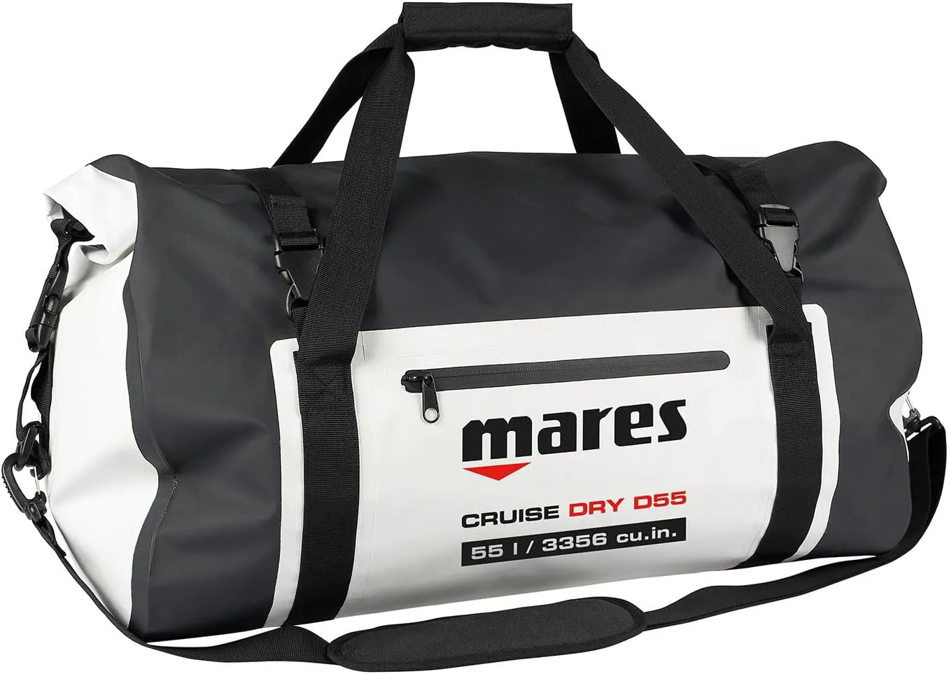Mares Cruise Dry D55 Diving Equipment Bag | 55L Waterproof Duffle Bag for Water Sports & Outdoor Activities