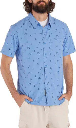 MARMOT Men's Aerobora Short Sleeve Button-Down Shirt - Lightweight, Packable, Quick-Drying UPF Protection