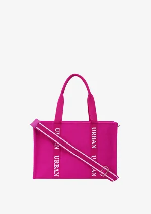 MEDIUM URBAN TOTE HOT PINK