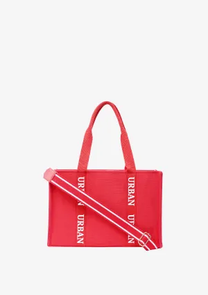 MEDIUM URBAN TOTE RED