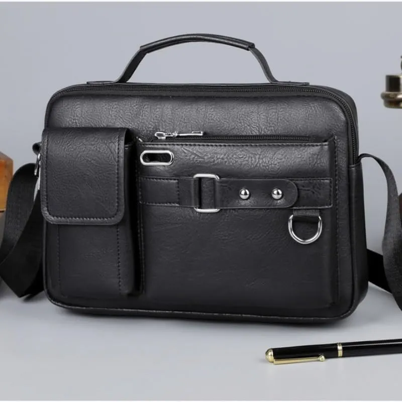 Men's Shoulder Bag Casual Crossbody Bag Business Handbag Office Workplace
