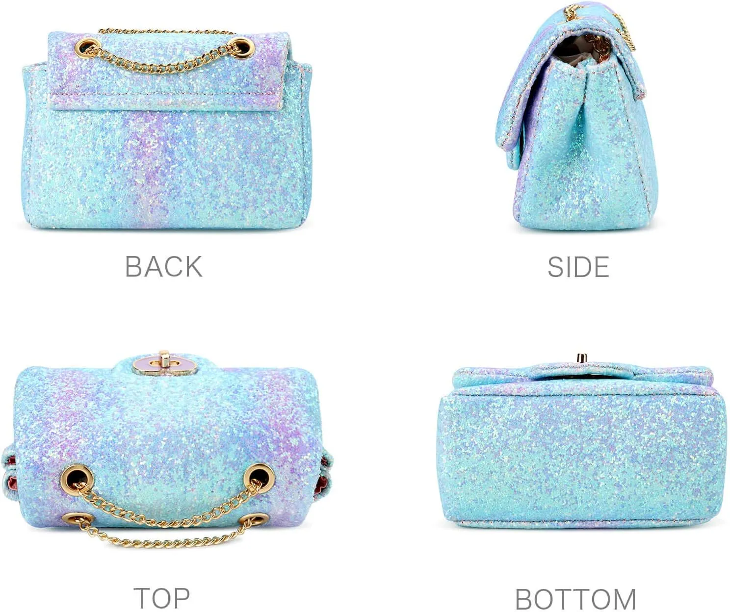 mibasies Kids Purse Toddler Gifts for Little Girls Crossbody Purses Presents