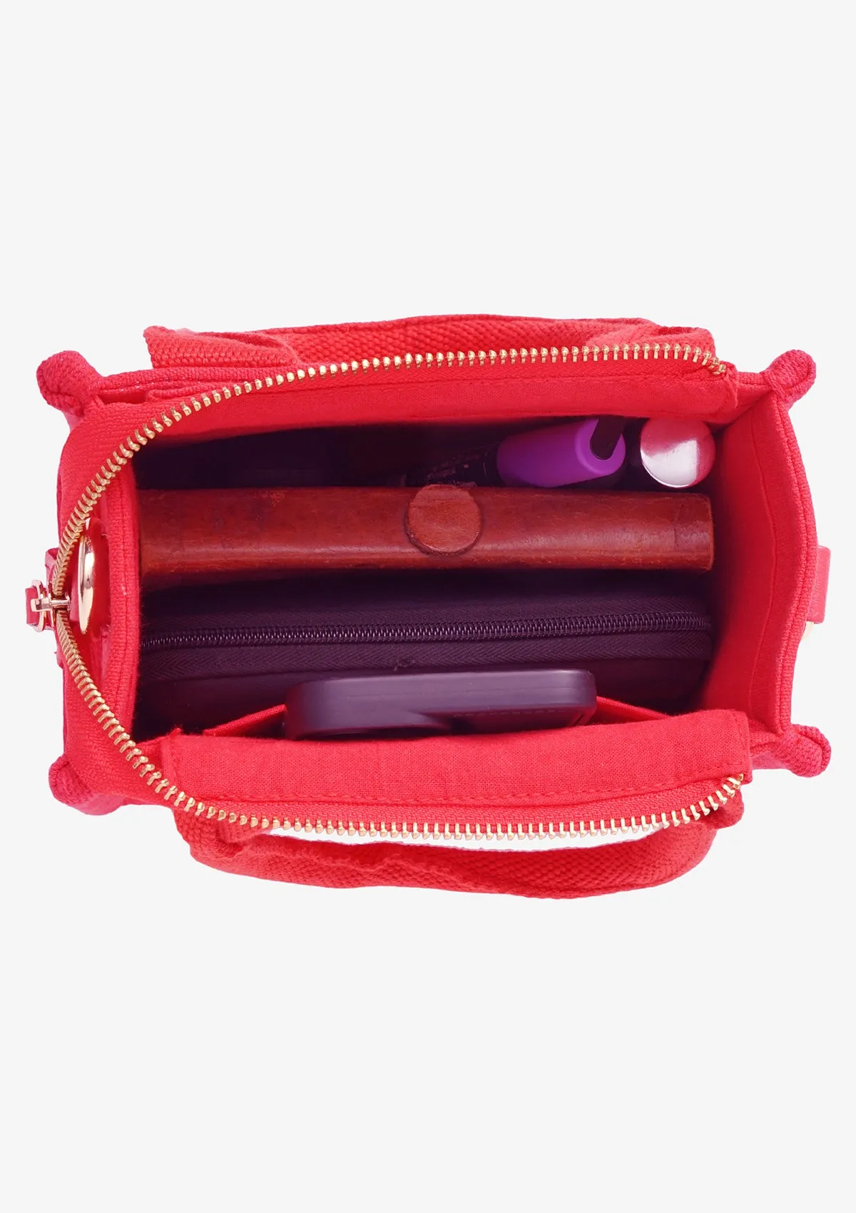 MINI URBAN TOTE RED