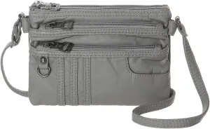MINICAT Treble Pockets Small Crossbody Purse Cell Phone Purse Shoulder Bags for Women