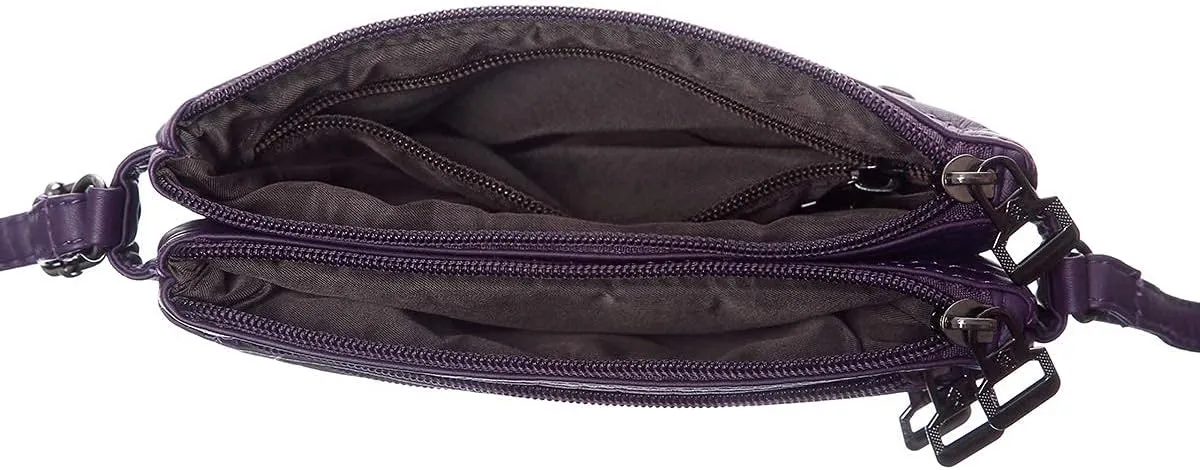 MINICAT Treble Pockets Small Crossbody Purse Cell Phone Purse Shoulder Bags for Women