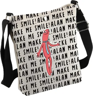 MNIGIU Funny Smiling-F Gift Pim Charlie Alan Glep Crossbody Bag Smiling-F Lover Gift Smiling-F Merch For Women