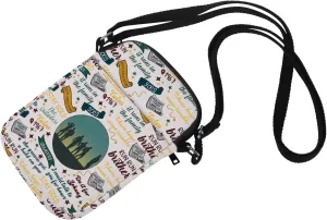 MNIGIU Musical Crossbody Bag Musical Lover Gift Musical Theatre Gift Musical Merch Musical Gift