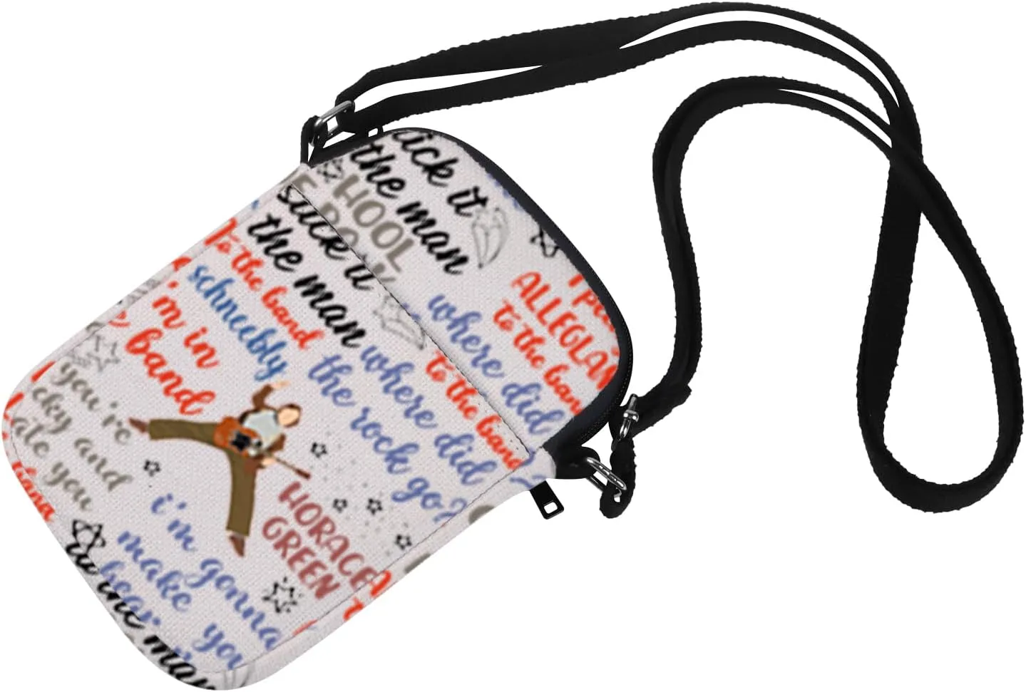 MNIGIU Musical Crossbody Bag Musical Theatre Gift Musical Lover Gift Musical Theatre Merchandise