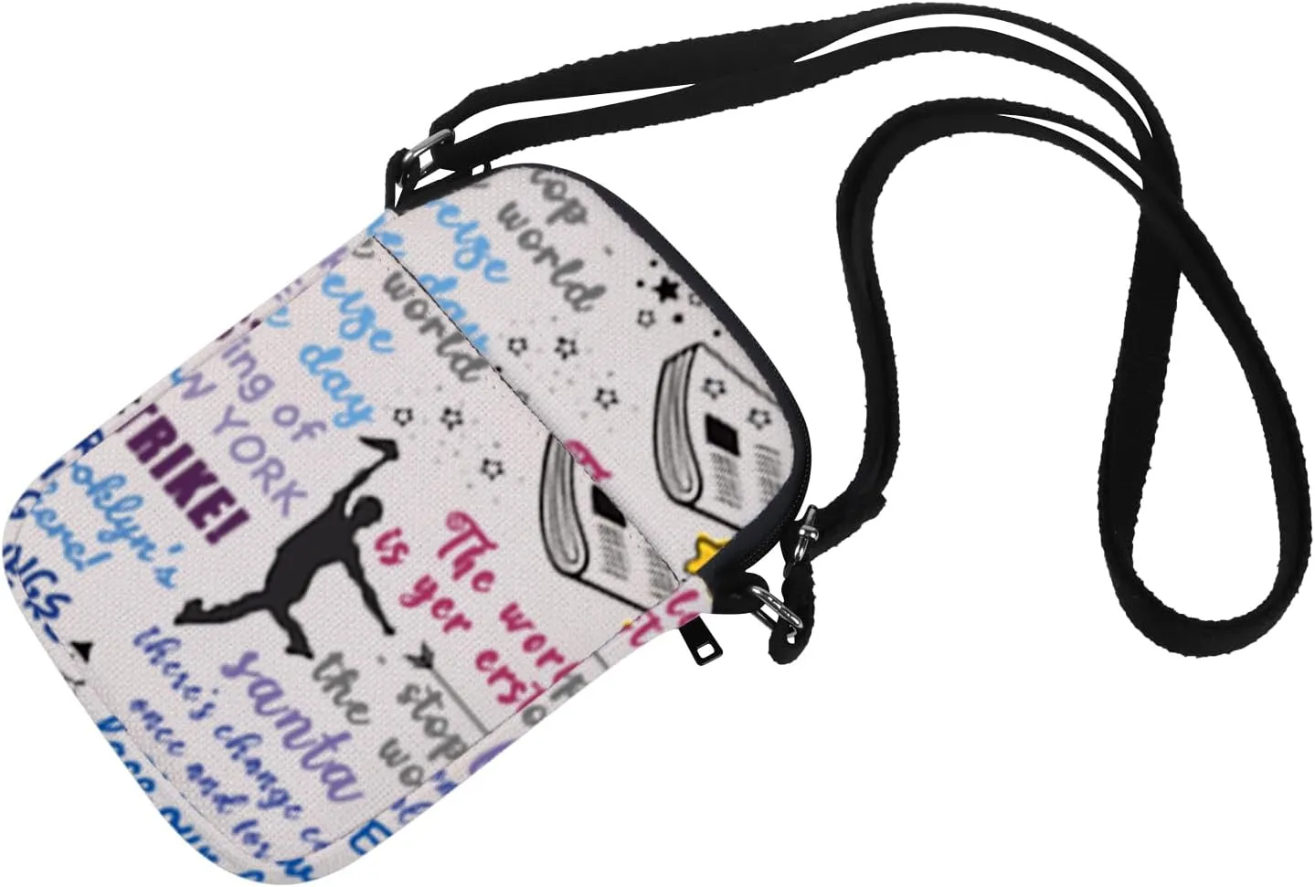 MNIGIU Musical Crossbody Bag Musical Theatre Gift Musical Lover Gift Musical Theatre Merchandise