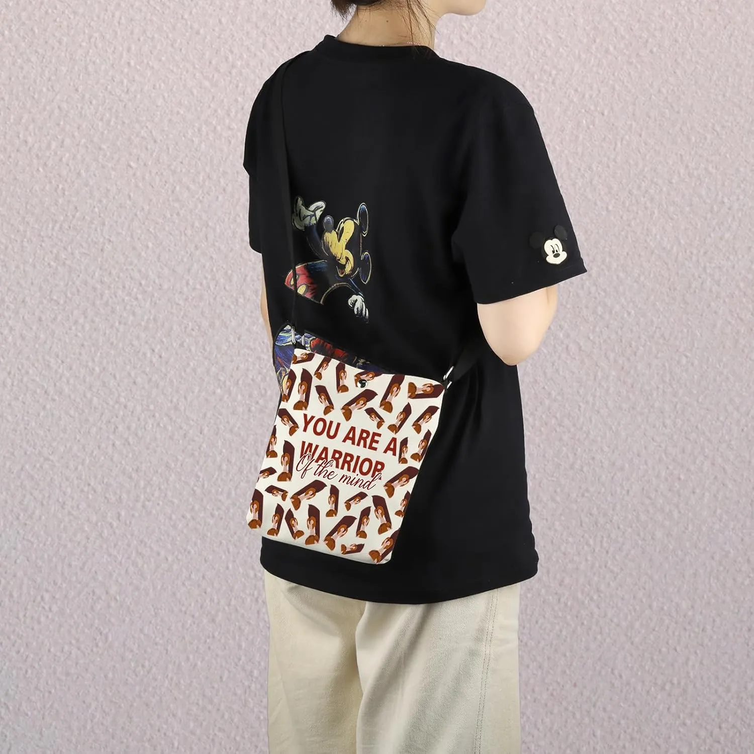 MNIGIU Musical Inspired Gift Musical Crossbody Bag Musical Merch For Musical Lover