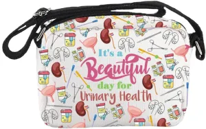 MNIGIU Urologist Gift Urology Nurse Gift It’s a Beautiful Day for Urinary Health Crossbody Bag for Urology Doctor