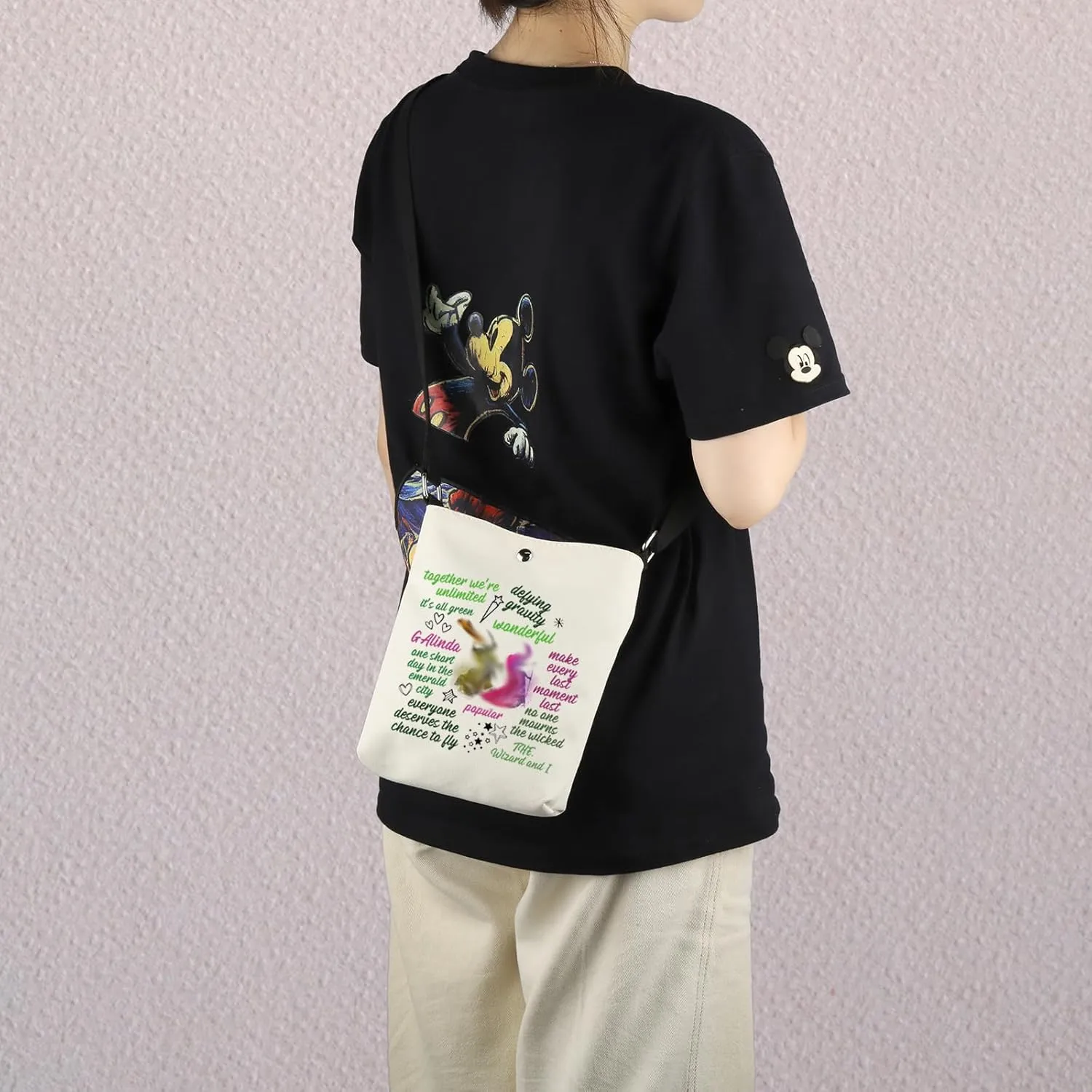 MNIGIU W Musical Inspired Gift W Crossbody Bag W Musical Lover Gift For Actor Actress