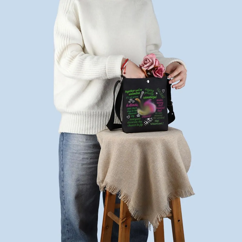 MNIGIU W Musical Inspired Gift W Crossbody Bag W Musical Lover Gift For Actor Actress