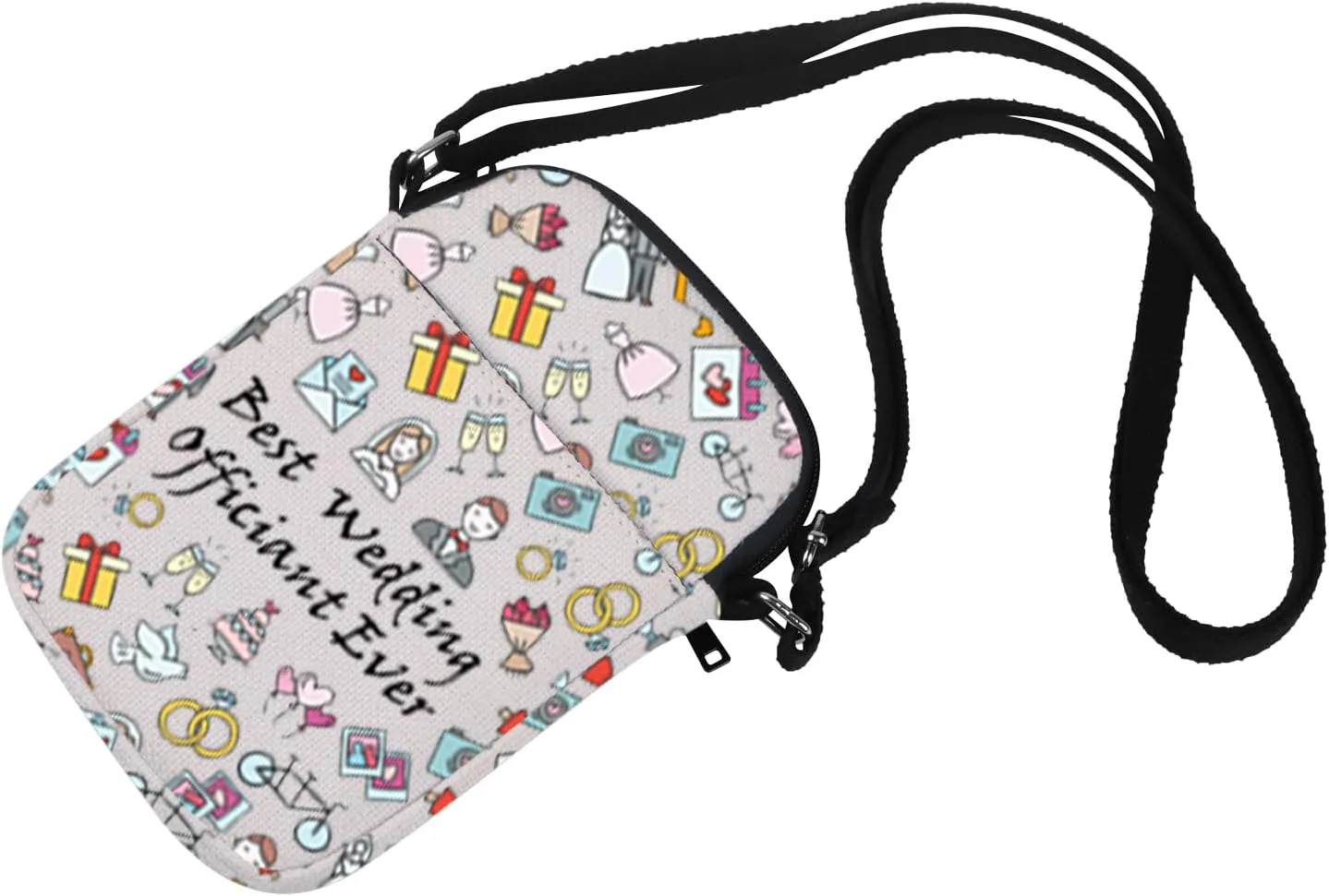 MNIGIU Wedding Officiant Crossbody Bag Wedding Officiant W-edding Thank You Gift Pastor Gift