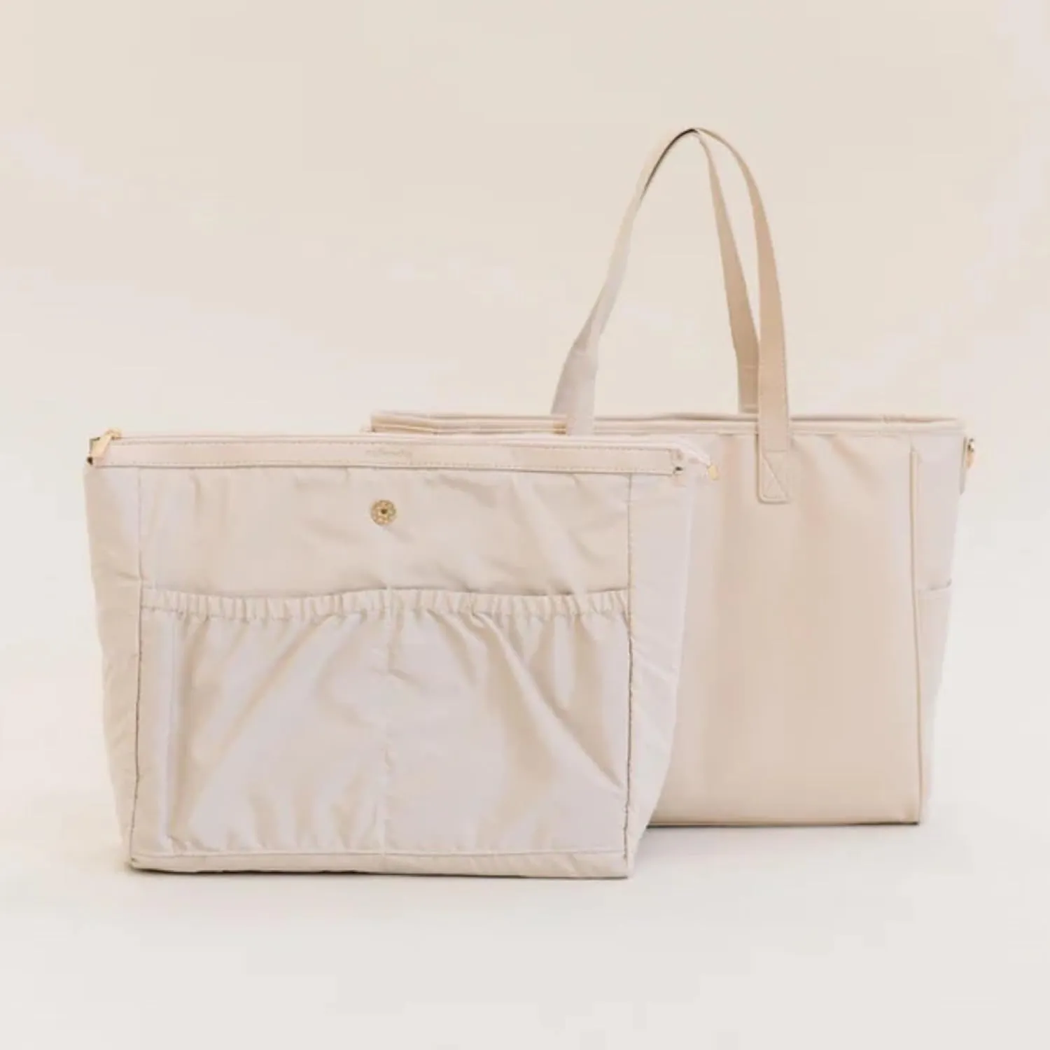 Modern Chic Tote Bag for Women - The Signature Tote, Vegan Leather Purse with Removable Insert & Pockets, Stylish Work Bag
