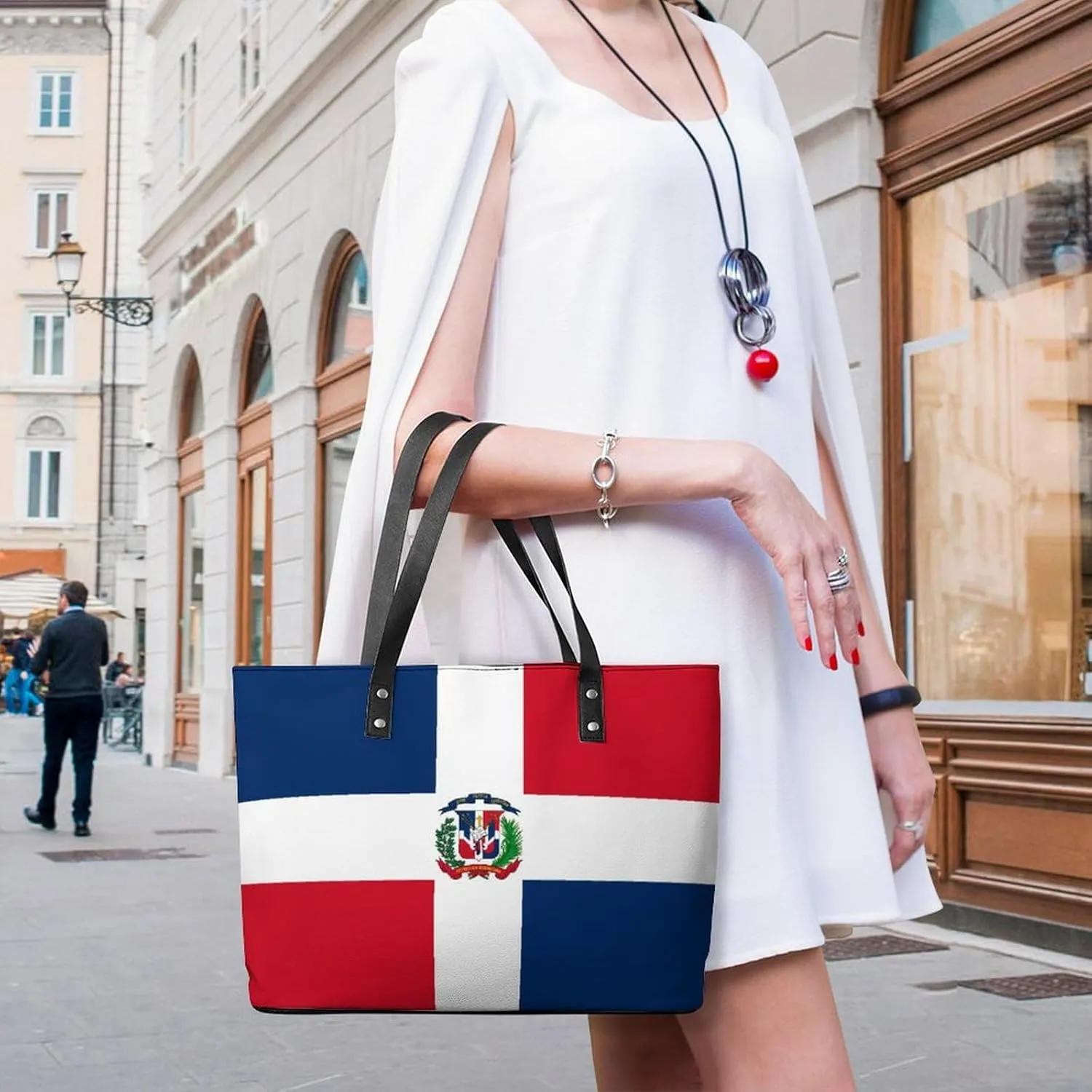 Mongolia Flag Hobo Bag Women Fashionable Tote with Spacious Interior for Daily Use