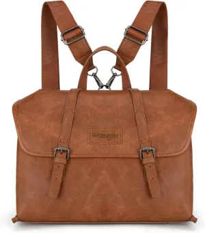 Montana West Wrangler Convertible Backpack for Women Briefcase Messenger Bag Professional Computer Work Bag for Business/Travel/Office