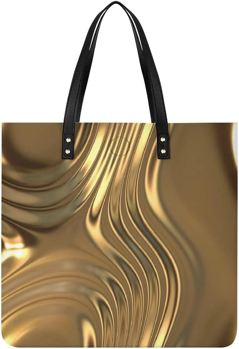Mother Pearl Tiles Leather Tote Bag Is Sturdy Durable And Reusable Suitable for Various Occasions