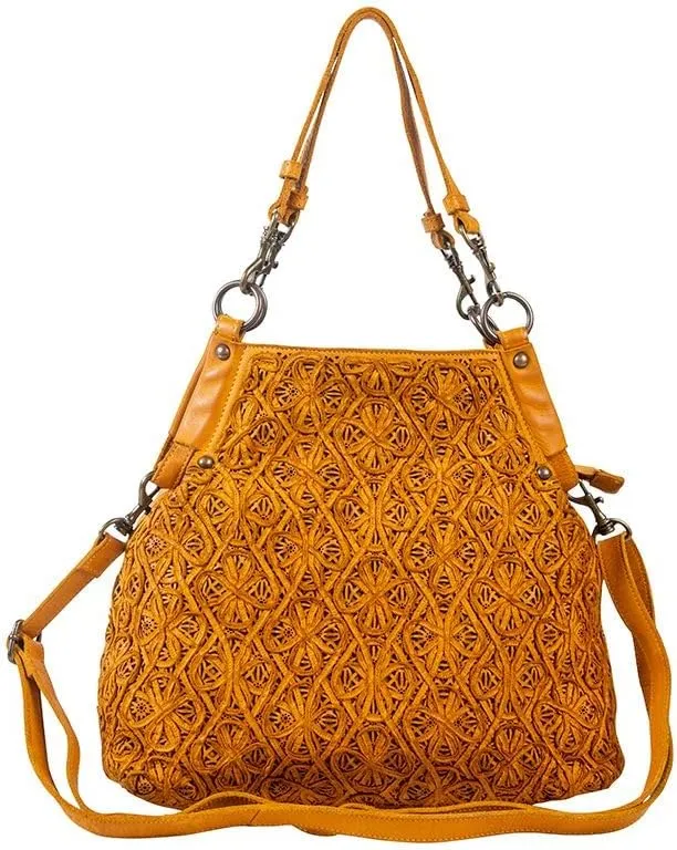 Myra Bag Western Leather Shoulder Bag for Women