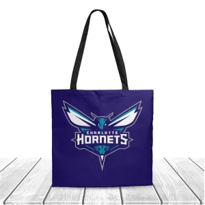 NBA Charlotte Hornets Finals Polyester Canvas Tote Bag - Durable and Stylish