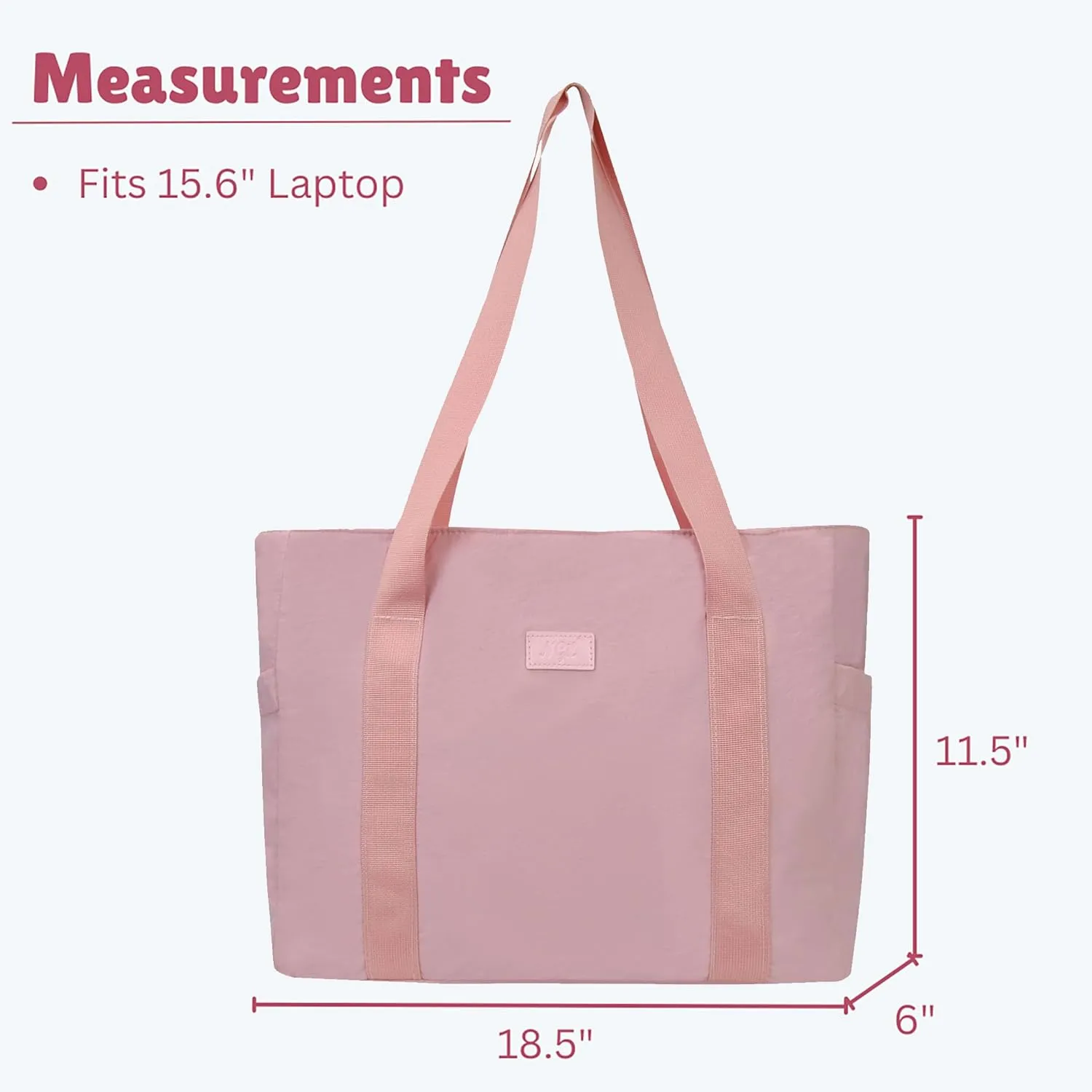 NGIL Yoga Tote Bag, Gym Tote Bag,Work Nurse Tote Bag for Women, Computer Tote for Laptop, Travel Tote Shoulder Bag for Women