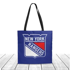 NHL New York Rangers Polyester Canvas Tote Bag – Durable and Stylish