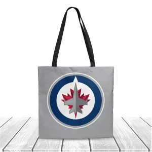NHL Winnipeg Jets Polyester Canvas Tote Bag – Durable and Stylish
