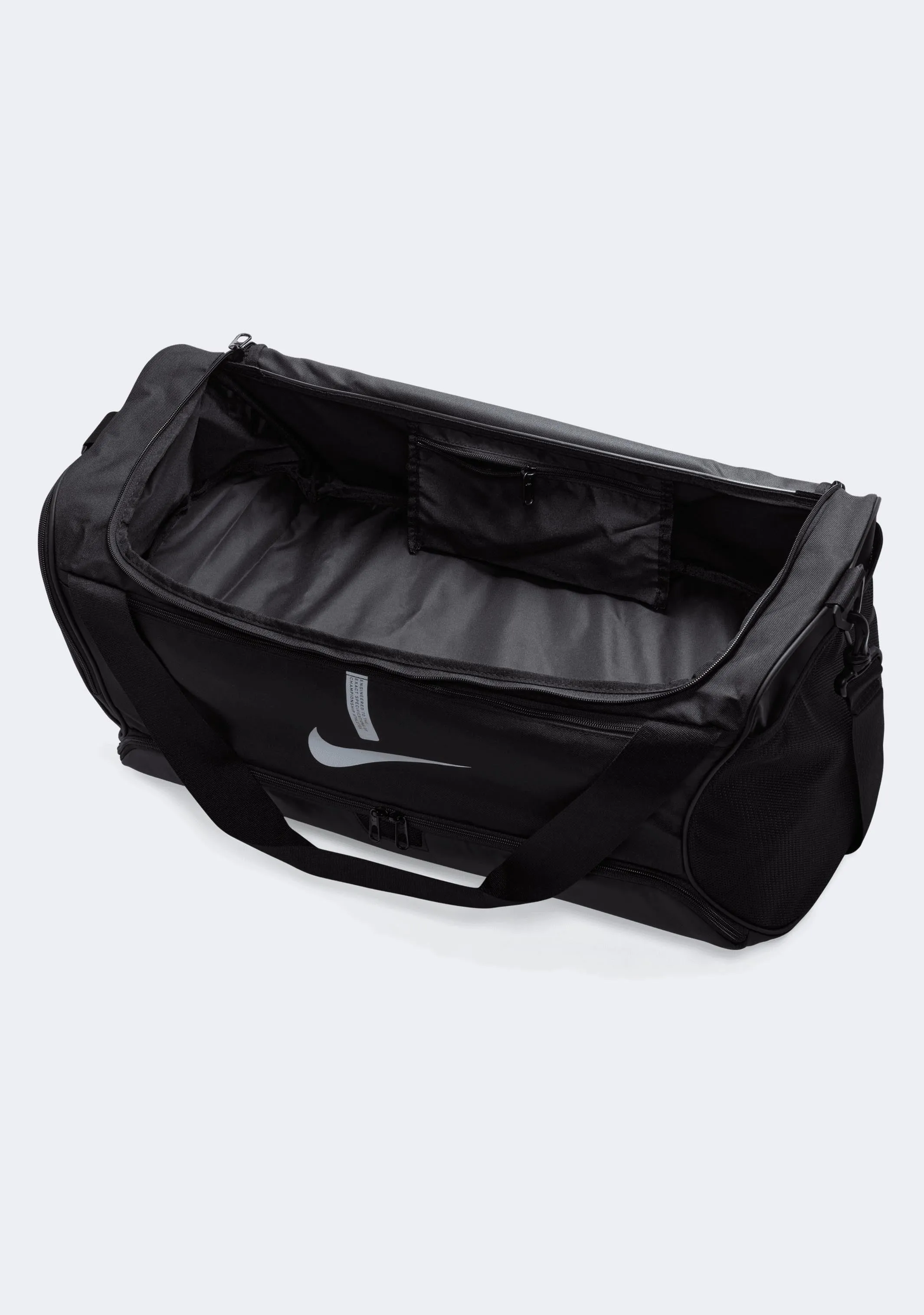 Nike Academy Team Football Duffel Bag Medium Black - 60L