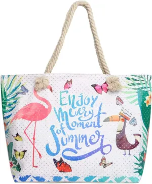 Nollia Women's Summer Tote Bag, Large Shoulder Bag   Great for Beaches, Boardwalks & Vacation Fun!