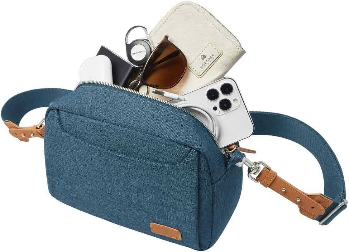 Nordace Siena Pro Travel Crossbody Bag - Compact, Secure, and Stylish for Everyday and Adventure